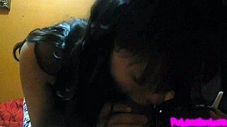 Young Latina beauty gets hot and steamy with a one on one session