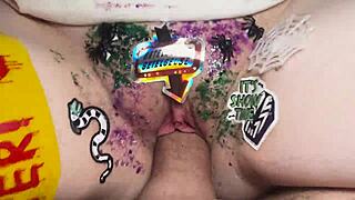 New dirty video with Beetlejuice masturbation and hot sex