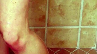 Beautiful blonde gets a hot shower scene that is not in the soap opera