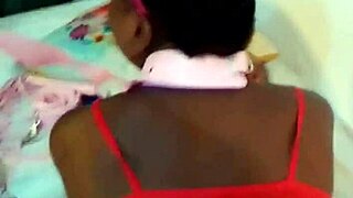 Big black cock fucking curvy ebony goddess in doggystyle