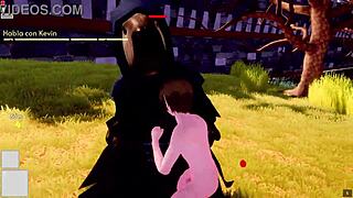 A ghostly encounter in hardcore anal sex