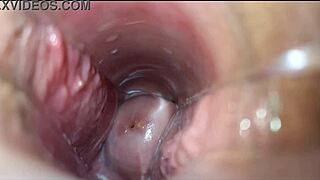 Close up of a woman’s orgasm