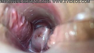 Close up of a woman’s orgasm