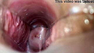 Close up of a woman’s orgasm