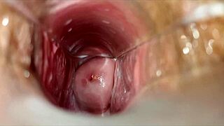 Close up of a woman’s orgasm