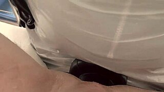 BDSM slave gets dominated with huge anal toys