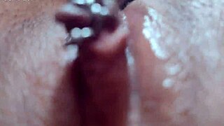 Beautiful black ass gets hard anal and tit fucking