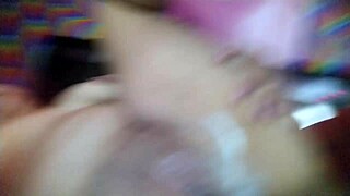 Wife's big ass gets creampied in interracial group sex