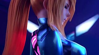 Samus Aran's Big Sexy Ass Bounces Hard on Cock
