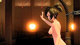 Megurine Luka & Meiko Magnet Project Diva nude mod full naked