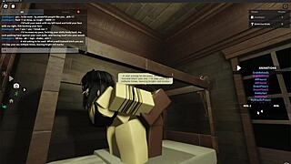 Fucking a whore in heat in Roblox studio