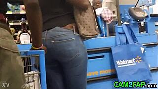 Bbw ass hidden cam porn video