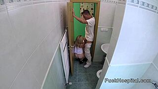 The doctor is treating his young patient with special attention