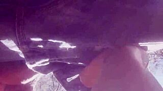 The dirtiest behind the scenes of a blowjob outside