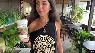 Drunk guy in Starbucks makes awkward coffee order