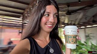 Drunk guy in Starbucks makes awkward coffee order