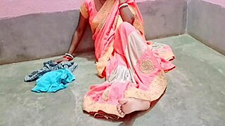 A sexy Indian girl gets fucked by a cunning tailor in her home