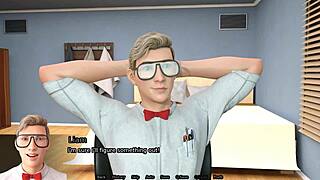 Femdom Amazon position sex with a thrilling pussy-eating scene - Sexbot 3 gameplay