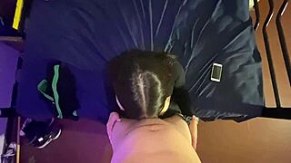 The real amateur girl estudiante jumping on my dick