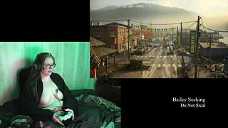 Naked Alan Wake 2 play through part 2, get wet and wild