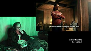 Naked Alan Wake 2 play through part 2, get wet and wild