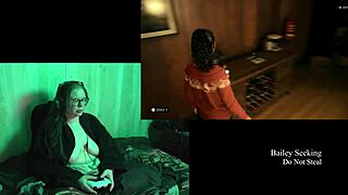 Naked Alan Wake 2 play through part 2, get wet and wild