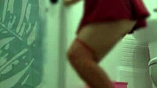 Stepsister sneaks professor home for a hot creampie bang