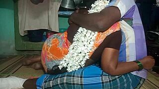 A hot aunty got fucked in her village home