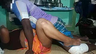 Aunty Heating Up Village Home with Passion