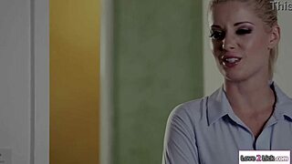 A lesbian police officer takes control and dominates another woman