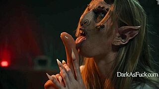 Demon Patient Squirts Milk in Nurse's Mouth During Rough Hospital Sex