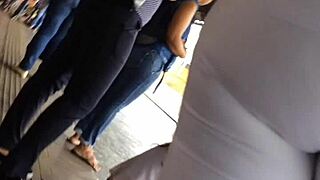 Yo, did you see that gostosa on the bus with an amazing ass?