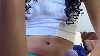 barely legal petite teen teases with her tight frame