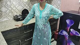 Hey! Desi Indian Big Boobs Step Mom Shows Stepson Kitchen Fucking Tricks!