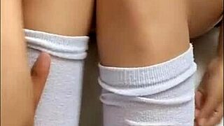 Morrita, 18 yo, with gorgeous white cheeks gets drilled anally by hermanastro's huge rod!