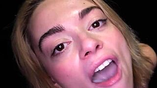 sophia went wild draining 12 cumshots in one go. her insane appetite shocked everyone