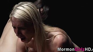 lesbian mormon teens explore desires in steamy fourway action