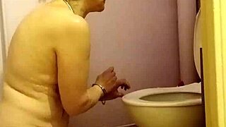 French Maid Bound and Humiliated in Public Toilet Scene
