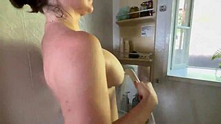 my naked workout with silky smooth curves