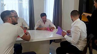 Oneybeezz 4on1 DP Gangbang Leaves Me Shocked with Rough ATM Rimming