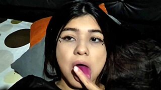 latina submissive babe fucked hard until exhausted in real homemade video