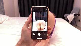 Stepbro Snaps Nudes for My Bf. Ends with Cum All Over! 😍