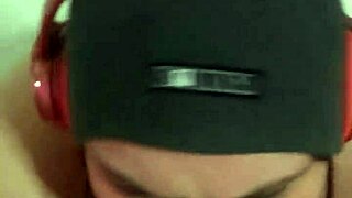 Wow! That sloppy blowjob turns wild with cum in mouth!
