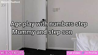 Intense Age Play: Step Mummy and Step Son Melody Radford with Huge Assets