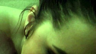 This white girl casually sucked on that Indian cock until he came in her mouth