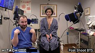 What happens when a freshman like Rebel Wyatt faces Doctor Tampa's mandatory Hitachi orgasm in the clinic?