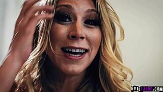 Evil Katie Morgan and Jay Romero Manipulate Naive Teen Kylie Rocket into Virginity Loss with Monster Cock Blowjob