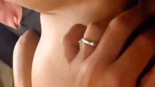 Hairless couple enjoys morning sex and masturbation