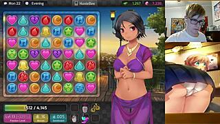 Love Goddess's big tits bounce in uncensored porn game