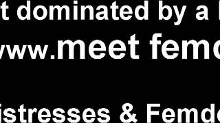 Submit to your Femdom and explore your small cock fetish